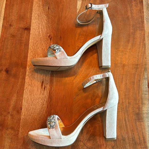 Women’s Naturalizer, Cassano High Heel Sandals, Taupe, 6.5 Medium - Picture 4 of 5